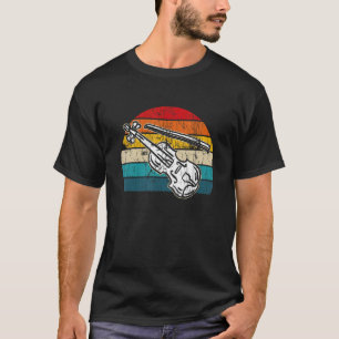 Vintage Retro Geige T-Shirt