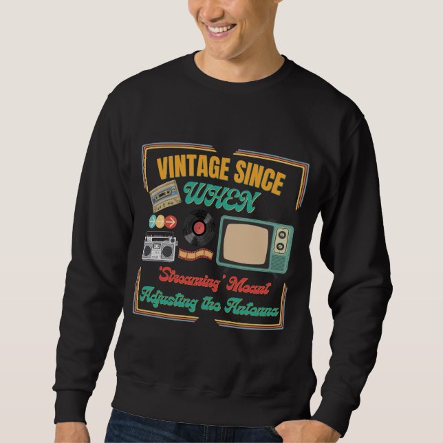 Vintage Retro-Geschenkidee T - Shirt - Retro Gebur (Vorderseite)