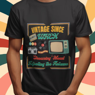 Vintage Retro-Geschenkidee T - Shirt - Retro Gebur