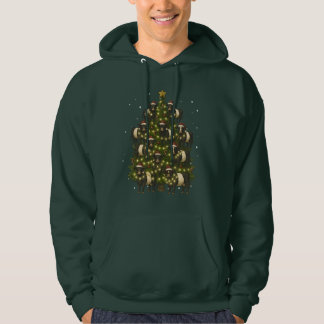 Vintage Retro Gürtel-Galloway-Weihnachtsbaum mit G Hoodie