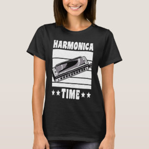 Vintage Retro Harmonika Zeit 1 T-Shirt