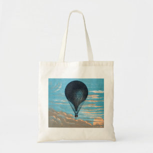Vintage Retro Heißluftballon Blick Erster Ballon Tragetasche