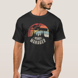 Vintage Retro Holzfäller Baumpfleger Logger Ast Ma T-Shirt