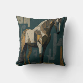 vintage retro horse kissen