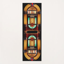 Vintage Retro Jukebox Yogamatte