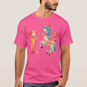 Vintage Retro Kawaii Kitsch Meyercord Clown Zirkus T-Shirt