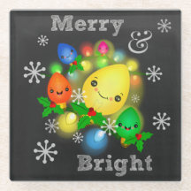 Vintage Retro Kawaii Weihnachtsbeleuchtung