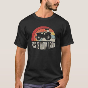 Vintage Retro-Landwirtschaft So nehme ich Traktor T-Shirt