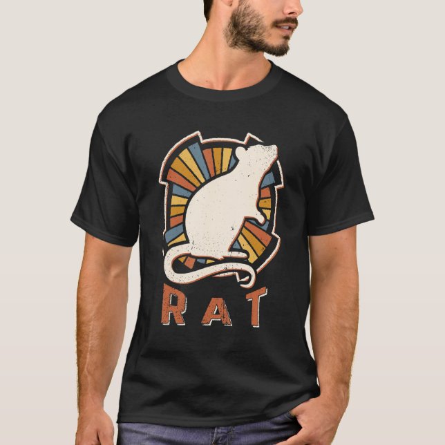 Vintage Retro-Liebe T-Shirt (Vorderseite)