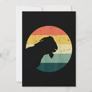 Vintage Retro Lustige Tierliebhaber Ziegenzüchter Save The Date