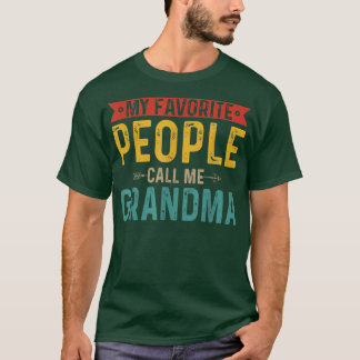 Vintage Retro Meine Lieblingsmenschen nennen mich T-Shirt