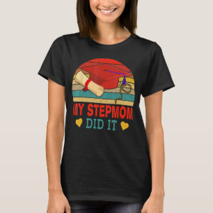 Vintage Retro Meine Stiefmutter hat es gemacht Sto T-Shirt