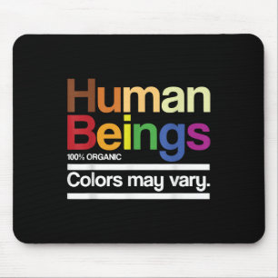 Vintage Retro Mensch 100% Organische Farben Können Mousepad