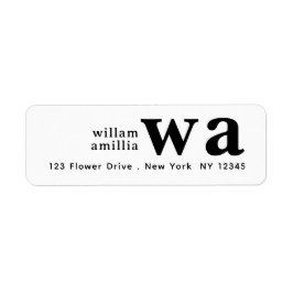 Vintage Retro-Monogramm-Typografie-Design