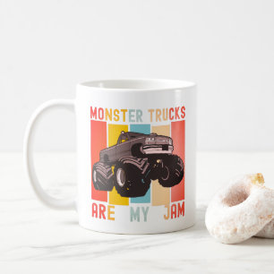 Vintage Retro - Monster Trucks sind mein Ding Kaffeetasse
