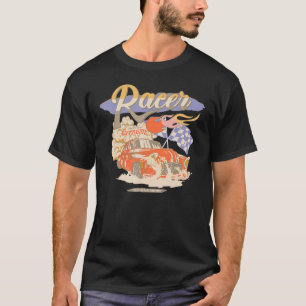 Vintage Retro Motor Raceway Road & Fast Extreme Ra T-Shirt