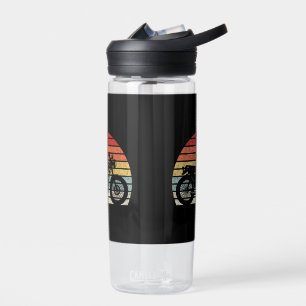 Vintage Retro Motorrad Trinkflasche