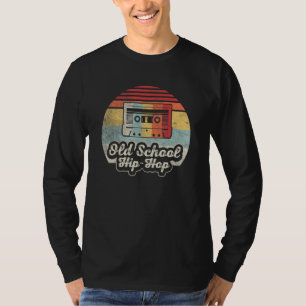 Vintage Retro Old School Hip Hop 80er 90er Kasseet T-Shirt