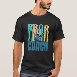 Vintage Retro Parkour Coach Designs vorhanden T-Shirt