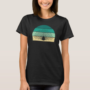 Vintage Retro Pfau Niedliche Vögel Tier Grafik T-Shirt