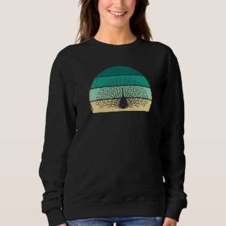 Vintage Retro Pfau Süße Vögel Tier Grafik 1 Sweatshirt