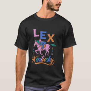 Vintage Retro Pferderennen LEX Lexington Kentucky T-Shirt