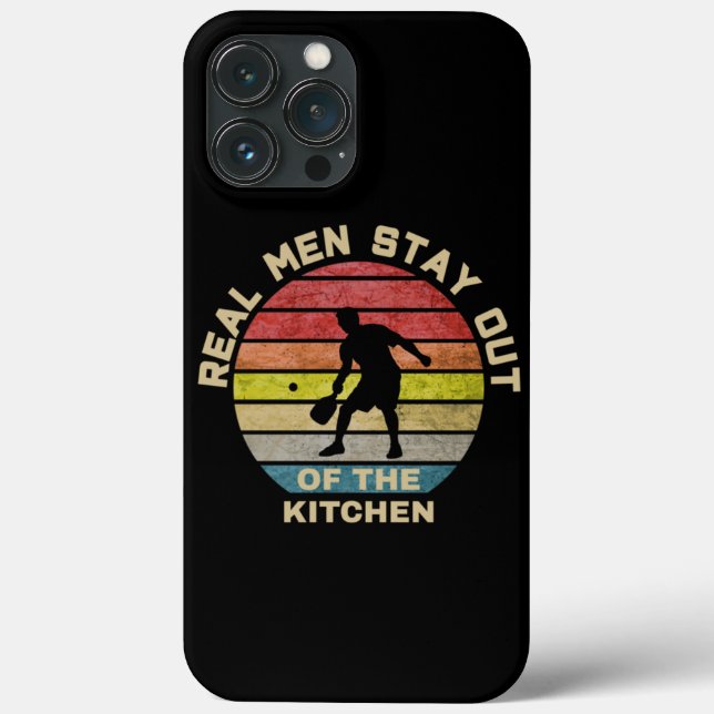 Vintage Retro Pickleball Funny Case-Mate iPhone Hülle (Rückseite)
