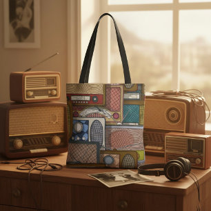 Vintage Retro Radio Mid-Century Antiquität