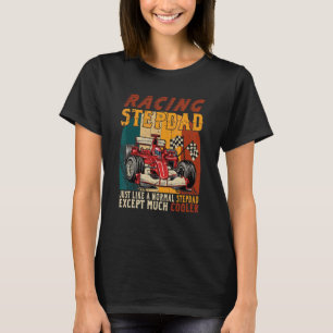 Vintage Retro Rennsport Stiefvater Außer Viel Kühl T-Shirt