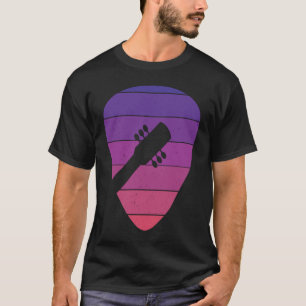Vintage Retro Rock & Roll Music und Gitarre Lover T-Shirt