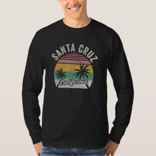 Vintage Retro Santa Cruz Kalifornien Strand Sonnen T-Shirt