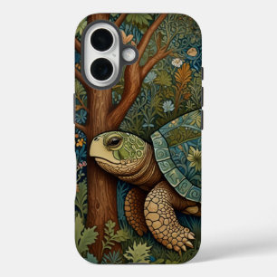 Vintage Retro-Schildkröte Boheme Boho Waldland iPhone 16 Hülle