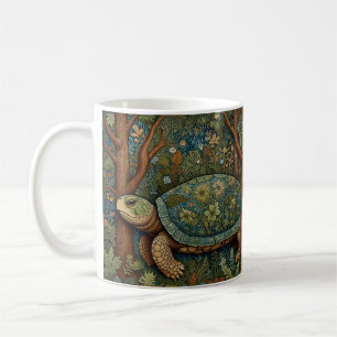 Vintage Retro-Schildkröte Boheme Boho Waldland Kaffeetasse