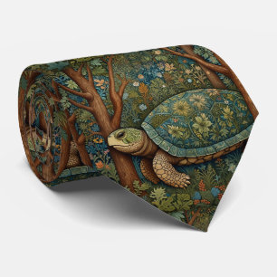 Vintage Retro-Schildkröte Boheme Boho Waldland Krawatte