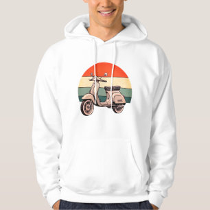 Vintage, Retro, Scooter, Mofa, Töffli, Roller Hoodie