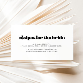 Vintage Retro-Script-Anforderungskarte Begleitkarte