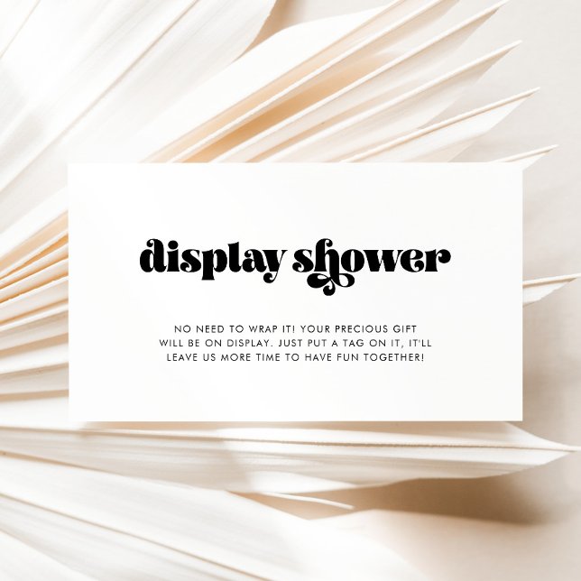 Vintage Retro-Script-Display-Showkarte Begleitkarte (Von Creator hochgeladen)