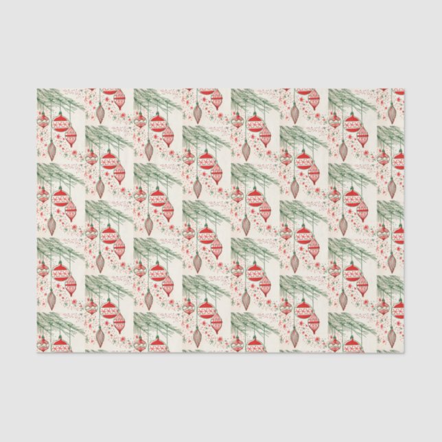 Vintage retro seidenpapier (Vorderseite)