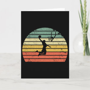 Vintage Retro Sketll Dunk Shirt Sonnenuntergang Fa Karte