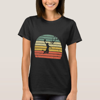 Vintage Retro Sketll Dunk Shirt Sunset Colorful 