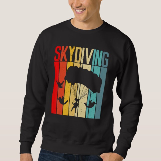Vintage Retro Skydivers Shirt Gift For Skydiving (Vorderseite)