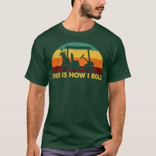 Vintage Retro So nehme ich Golf Cart Funny G T-Shirt