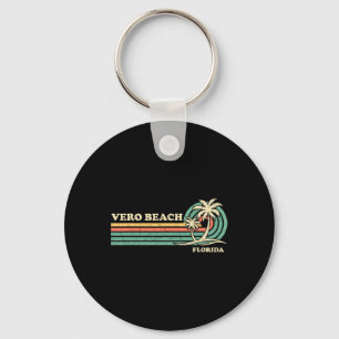 Vintage Retro Sommerurlaub Florida Vero Beach M Schlüsselanhänger