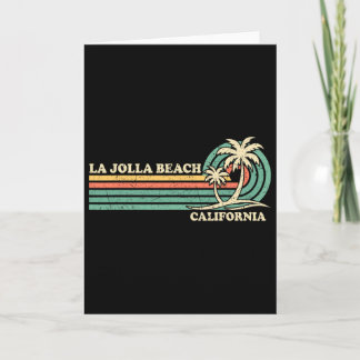 Vintage Retro Sommerurlaub Kalifornien La Jolla  Karte