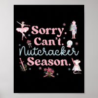 Vintage Retro Sorry Kanns nicht Nussknacker Saison