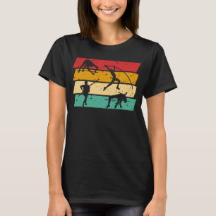 Vintage Retro Stabhochsprung 2 T-Shirt