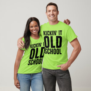 Vintage Retro-T - Shirt, KICKIN' ES SPRACH DER SCH T-Shirt