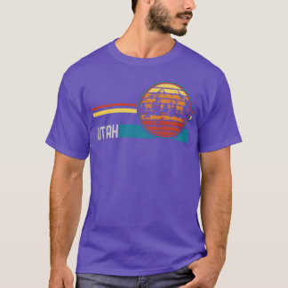 Vintage Retro Utah 80s 70s Utah Mountain friend T-Shirt