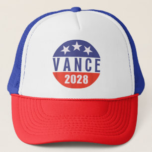 Vintage Retro Vance 2028 für die Präsidentschaftsw Truckerkappe