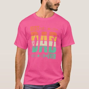 Vintage Retro Vatertag Bester Vater überhaupt Für  T-Shirt